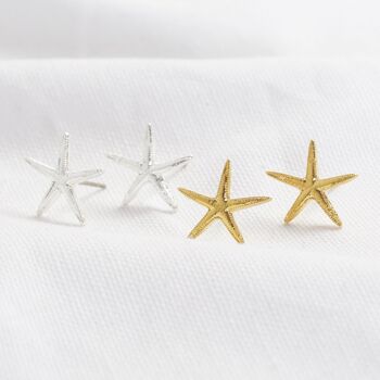 Starfish Stud Earrings, 2 of 5