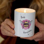 'Bee Awesome' Scented Soy Wax Ceramic Candle, thumbnail 2 of 3
