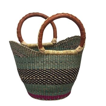 Handwoven Market Basket, 4 of 8