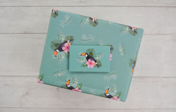 Tropical Toucan Wrapping Paper, 3 of 4