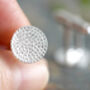 Dragon Scale Cufflinks In Sterling Silver, thumbnail 3 of 3