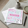 Personalised Any Age Birthday Card, thumbnail 3 of 4