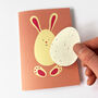Easter Bunny Plantable Card, thumbnail 1 of 4