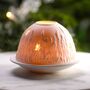 Star Design Domed Tealight Holder, thumbnail 4 of 9