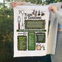 70 Years Of Gardening 70th Birthday Gift Tea Towel, thumbnail 1 of 6