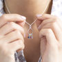 Family Eternity Birthstone Necklace, thumbnail 6 of 10