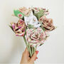 Cotton 2nd Wedding Anniversary Roses Jug Option, thumbnail 1 of 7
