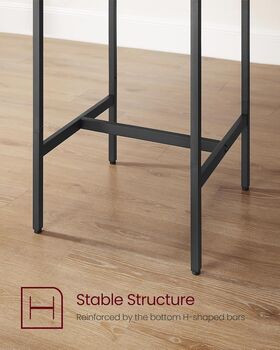 Space Saving Bar Table And Stools Set, 6 of 10