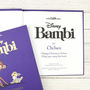 Personalised Disney Bambi Gift Boxed Book, thumbnail 2 of 3