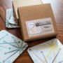 Boxed Set Of Midcentury 'Telstar' Coasters, thumbnail 2 of 2