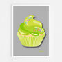 Lime Cupcake Print, thumbnail 4 of 5