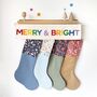 Large Custom Made Christmas Stocking, thumbnail 1 of 6