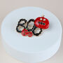 'Boo' Pumpkin Brooch, thumbnail 1 of 2