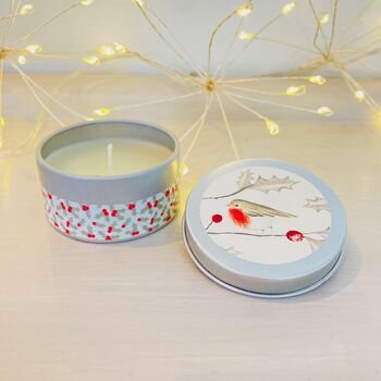 Christmas Candle In A Tin, 2 of 3