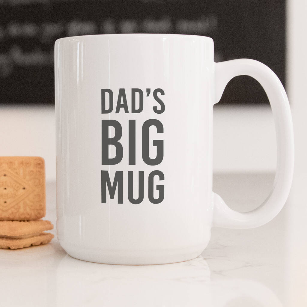 large dad mug