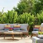 Pixel Stripes Water Resistant Garden Outdoors Cushion, thumbnail 9 of 11