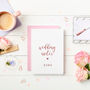 Personalised Wedding Notes Foiled Notebook, thumbnail 7 of 8