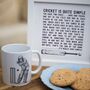 Womens Cricket Mug With Funny Quote, thumbnail 4 of 6