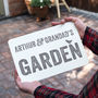 Personalised Garden Metal Sign, thumbnail 1 of 5