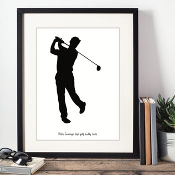Golf Lovers Personalised Print, 2 of 6