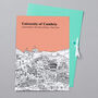 Personalised University Of Cumbria, Graduation Print, thumbnail 7 of 9