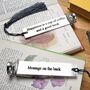 Personalised Coffee Cup Pewter Metal Bookmark, thumbnail 1 of 9