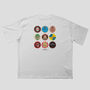 Sunderland Football Beer Mats Oversized T Shirt, thumbnail 3 of 11