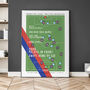 Crystal Palace Eze Goal Poster, thumbnail 1 of 6