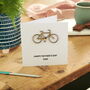 Personalised Bike Keepsake Card, thumbnail 3 of 6