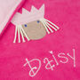 Princess Personalised Baby Blanket, thumbnail 4 of 6