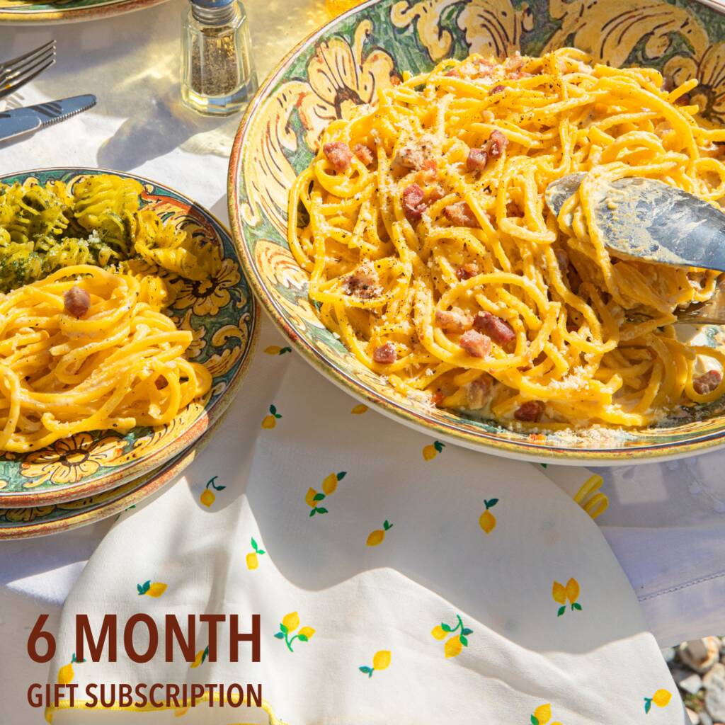Six Month Fresh Pasta Dishes E Gift Subscription, 1 of 6