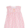 Girls Pink Bunny Cotton Sleeveless Nightie, thumbnail 1 of 4