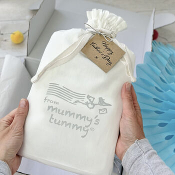 'Dad To Be' Sleepsuit Stork Mail From Mummy's Tummy, 8 of 12