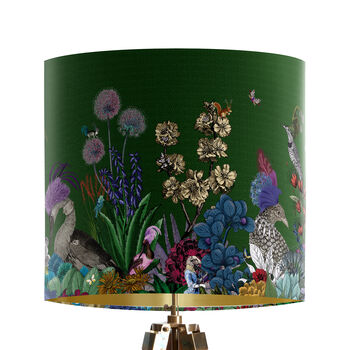 Glorious Plumes Lampshade Charcoal, Multiple Cols Avail, 8 of 9