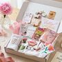 Pink Butterfly Hug In A Box – Pamper Hamper Self Care Package, thumbnail 1 of 12