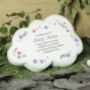 Personalised Floral Resin Memorial Cloud, thumbnail 2 of 4