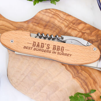 Personalised Dad's Best Barbecue Multi Tool Gadget, 10 of 12