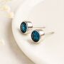 Sterling Silver December Birthstone Stud Earrings – 7mm, thumbnail 3 of 7