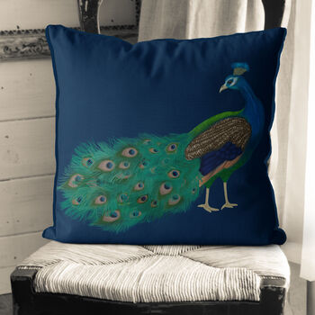 peacock cushions