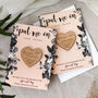 Elegant Blush Pink Save The Date Magnet, thumbnail 1 of 8