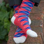 Chord Blue And Argyle Crimson Men's Socks Bundle, thumbnail 6 of 6