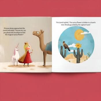 Personalised Princess Book Gift For Girls, 7 of 8