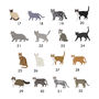 Personalised Birthday Cat Breed Card Sent Direct, thumbnail 4 of 5