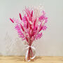 Luxury Pink Everlasting Dried Flower Bouquet, thumbnail 2 of 3
