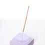 Lavender Dimple Incense Holder, thumbnail 1 of 3