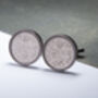 1956 70th Birthday Sixpence Coin Cufflinks, thumbnail 4 of 4