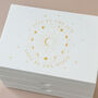 Live By The Sun, Love By The Moon White Jewellery Box, thumbnail 3 of 4