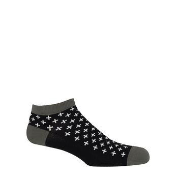 Crosslet Black And Cube Teal Men's Trainer Socks Bundle, 2 of 7