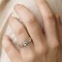 Sterling Silver And Brass Personalised Spinner Ring – 6mm, thumbnail 2 of 12