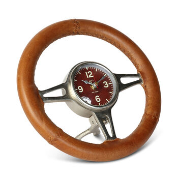 Hawthorn Steering Wheel Desk Clock, 3 of 3